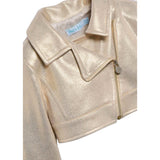 Abel & Lula Giubbino Tinta Unita per Bambina 5384 ORO ABEL & LULA 