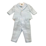 Baby A. Completo 2 Pezzi Pantalone-Giacca-Camicia-Papillions per Neonato A1402 AZZURRO BABY A. 