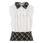 Elisabetta Franchi Tuta Giromanica Bicolore per Bambina EFTA100XX BIANCO/NERO ELISABETTA FRANCHI 