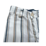 Ambaraba Bermuda Tinta Unita Fantasia A Righe per Neonato FM35158 BIANCO AMBARABA 