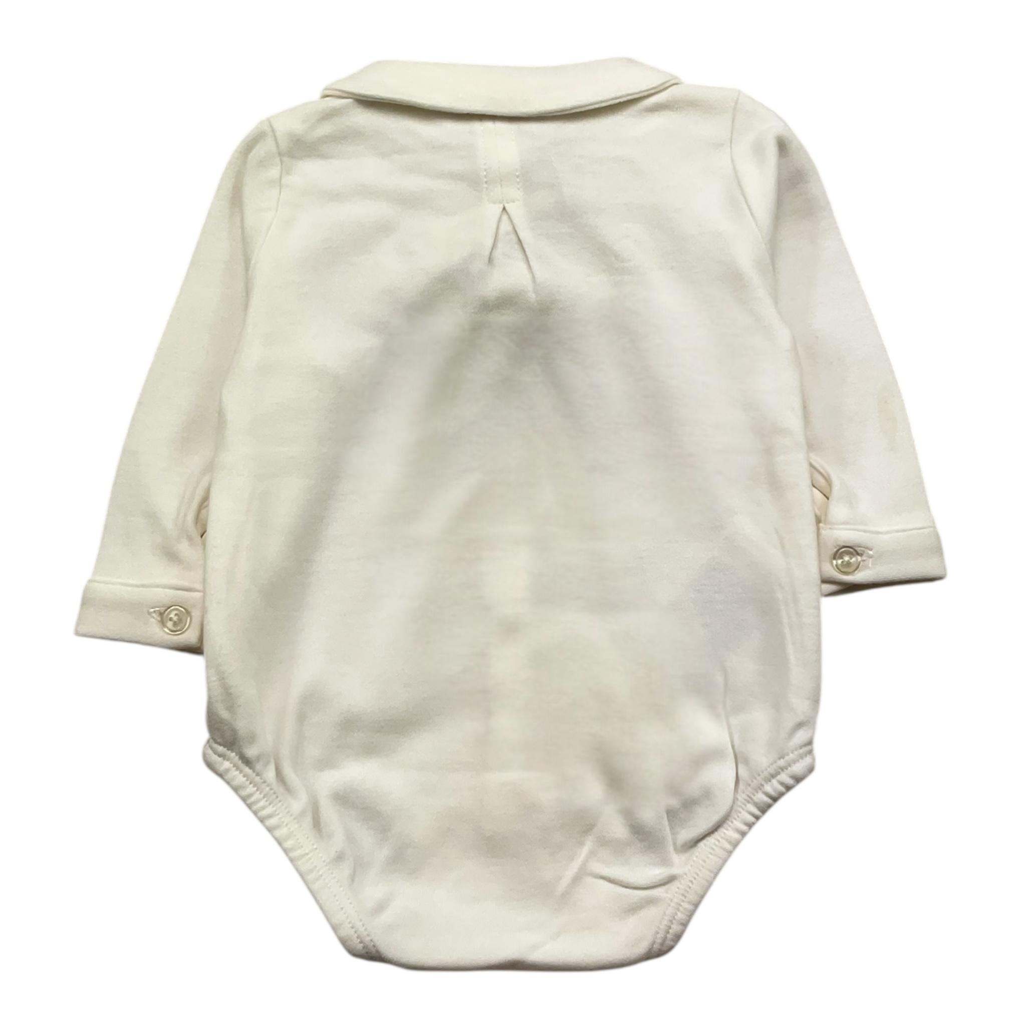 MAYORAL body camicia manica lunga tinta unita Bianco per Neonato 2797X BIANCO MAYORAL 