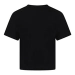 Moschino T-Shirt Girocollo Tinta Unita con Stampa per Bambino HPM050 NERO MOSCHINO 