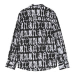 John Richmond Camicia Bicolore Logata per Bambino RBP23011CA BIANCO/NERO JOHN RICHMOND 