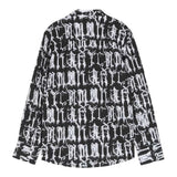 John Richmond Camicia Bicolore Logata per Bambino RBP23011CA BIANCO/NERO JOHN RICHMOND 