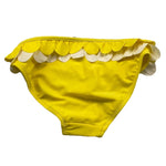 F**K Costume Mutandina Tinta Unita con Applicazioni per Bambina 3604AA GIALLO F**K 