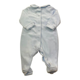 NANAN tutina tinta unita con stampa Azzurro per Neonato I2401001A AZZURRO NANAN 