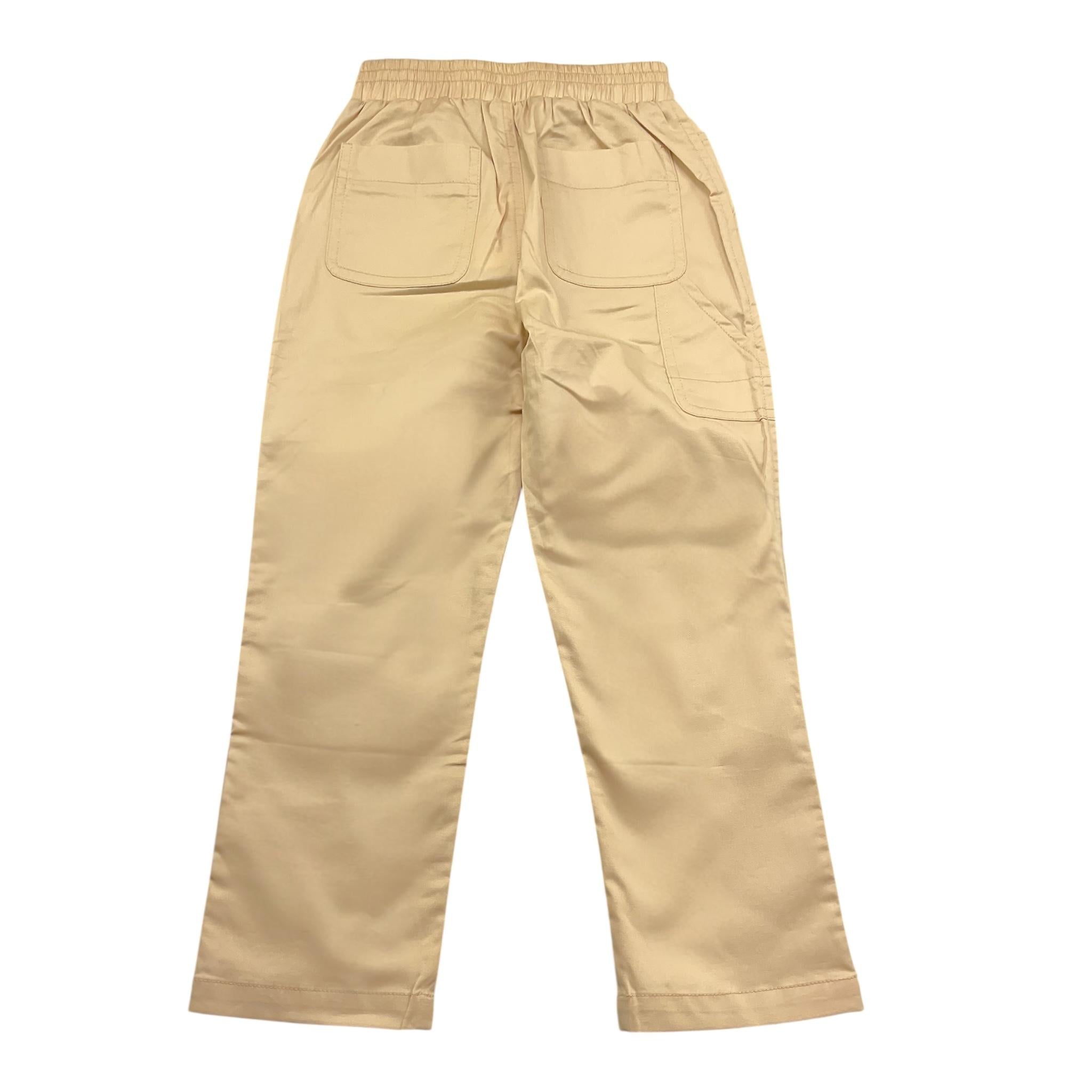 Iceberg Pantalone Tinta Unita con Elastico In Vita per Bambino PTICE5108B BEIGE ICEBERG 