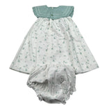 Paz Rodriguez Abito Mezza Manica con Culotte per Neonata 004122543 BIANCO PAZ RODRIGUEZ 