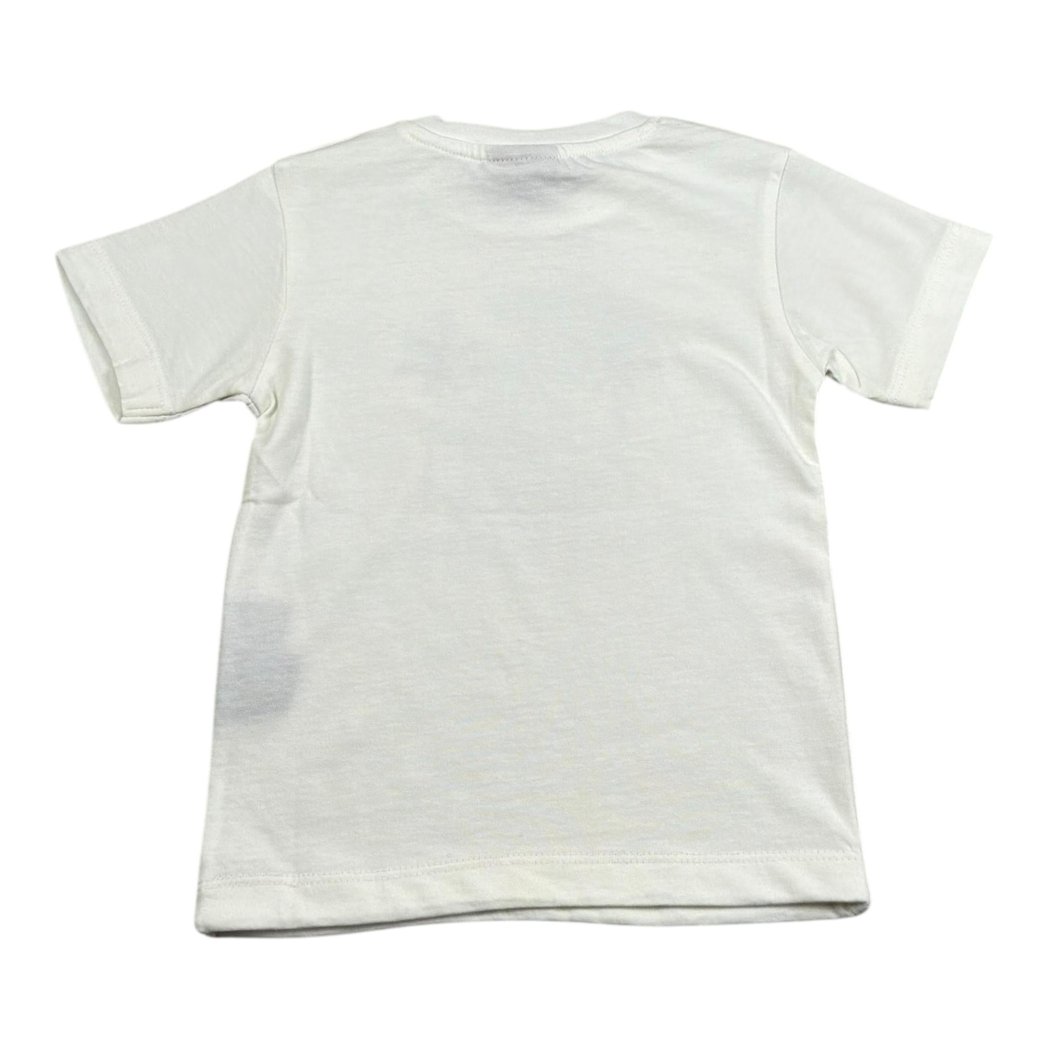 F**K T-Shirt Girocollo Tinta Unita con Stampa per Neonato FJ2460053WH BIANCO F**K 