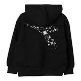 DIADORA felpa tinta unita con cappuccio e stampa e zip Nero per Bambina F4DIJGZH050 NERO DIADORA 