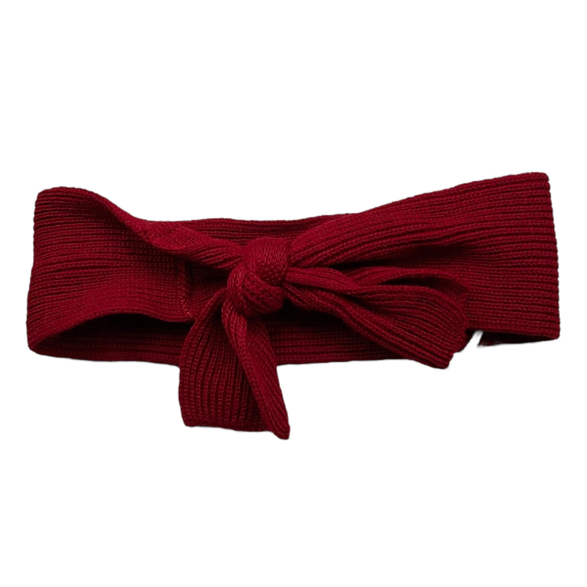 MARLU' fascia tinta unita con ficco Rosso per Neonata IH827FA ROSSO MARLU' 