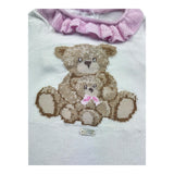 Le Bebe Pagliaccetto Mezza Manica Tinta Unita con Colletto per Neonata LBG6318 BIANCO LE BEBE 