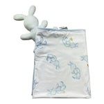 Le Bebe Coperta Tinta Unita con Pupazzo per Neonato LBB5254 BIANCO LE BEBE 