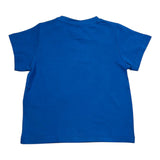 Boss T-Shirt Girocollo Tinta Unita con Stampa per Neonato J05908 BLU BOSS 