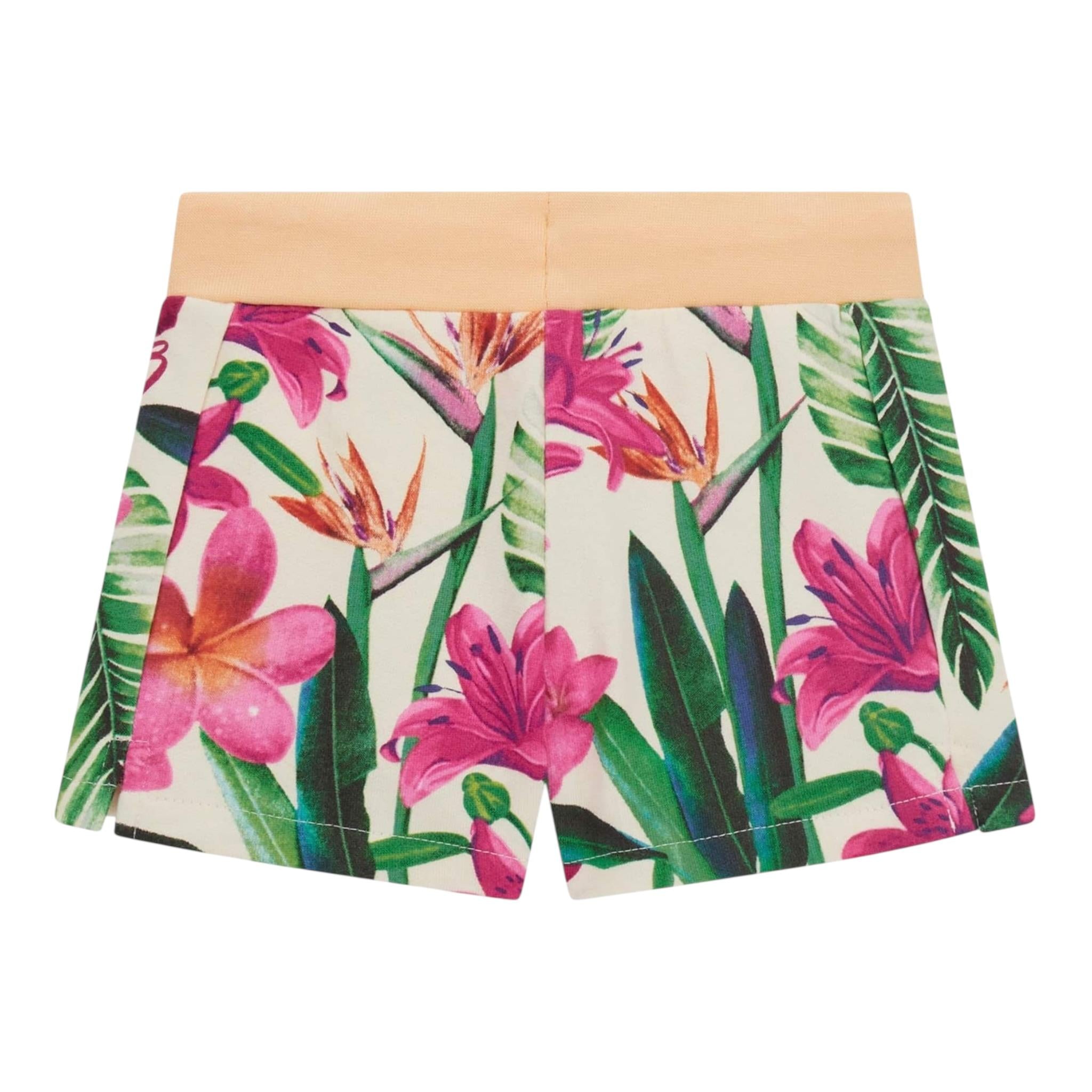 Guess Short Tinta Unita con Fantasia per Neonata K5GD05KA6R4 PESCA GUESS 