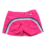 Sundek Costume Modello Bermuda Tinta Unita Con Stampa Rosa Per Bambino