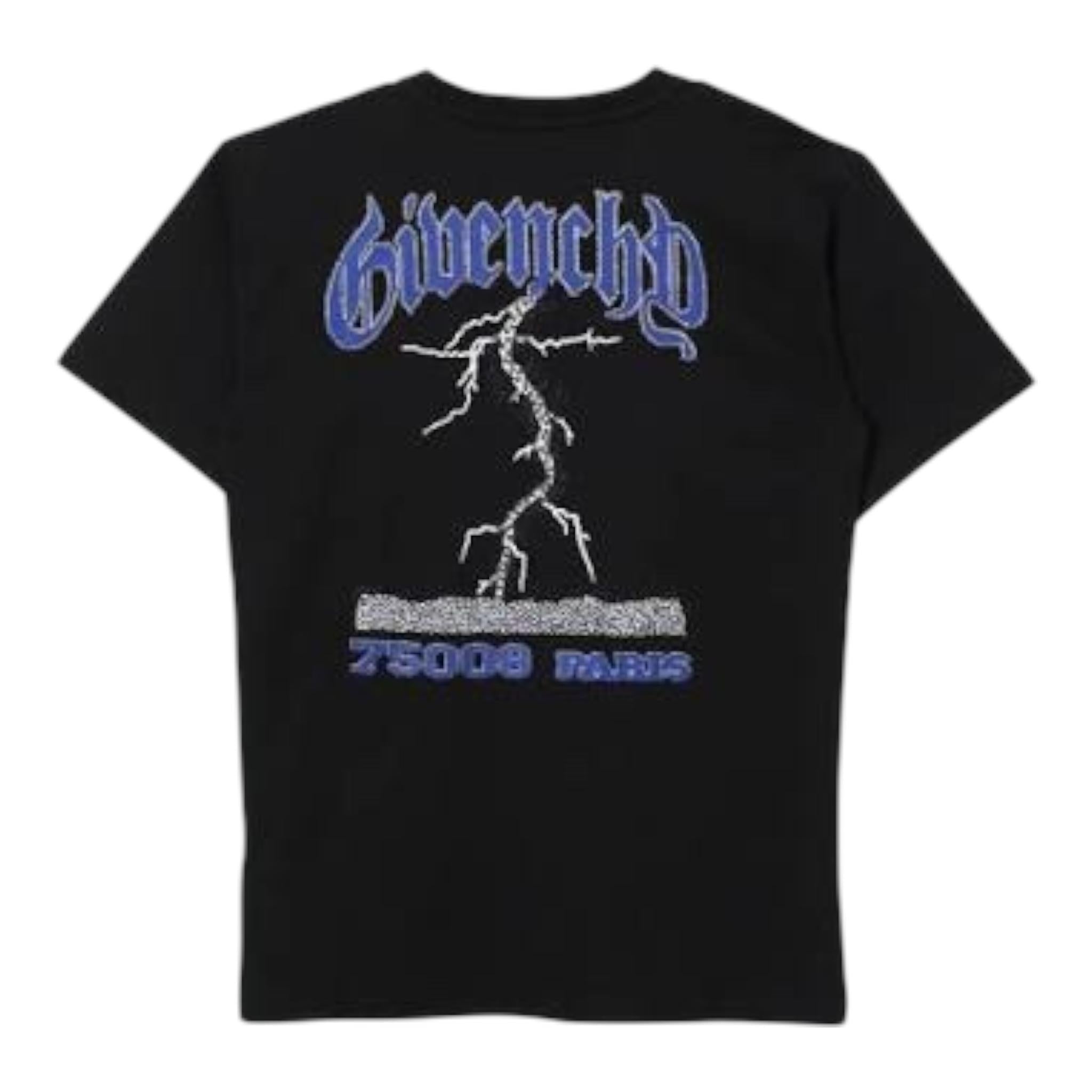 Givenchy T-Shirt Girocollo Tinta Unita con Stampa per Bambino H30337 NERO GIVENCHY 