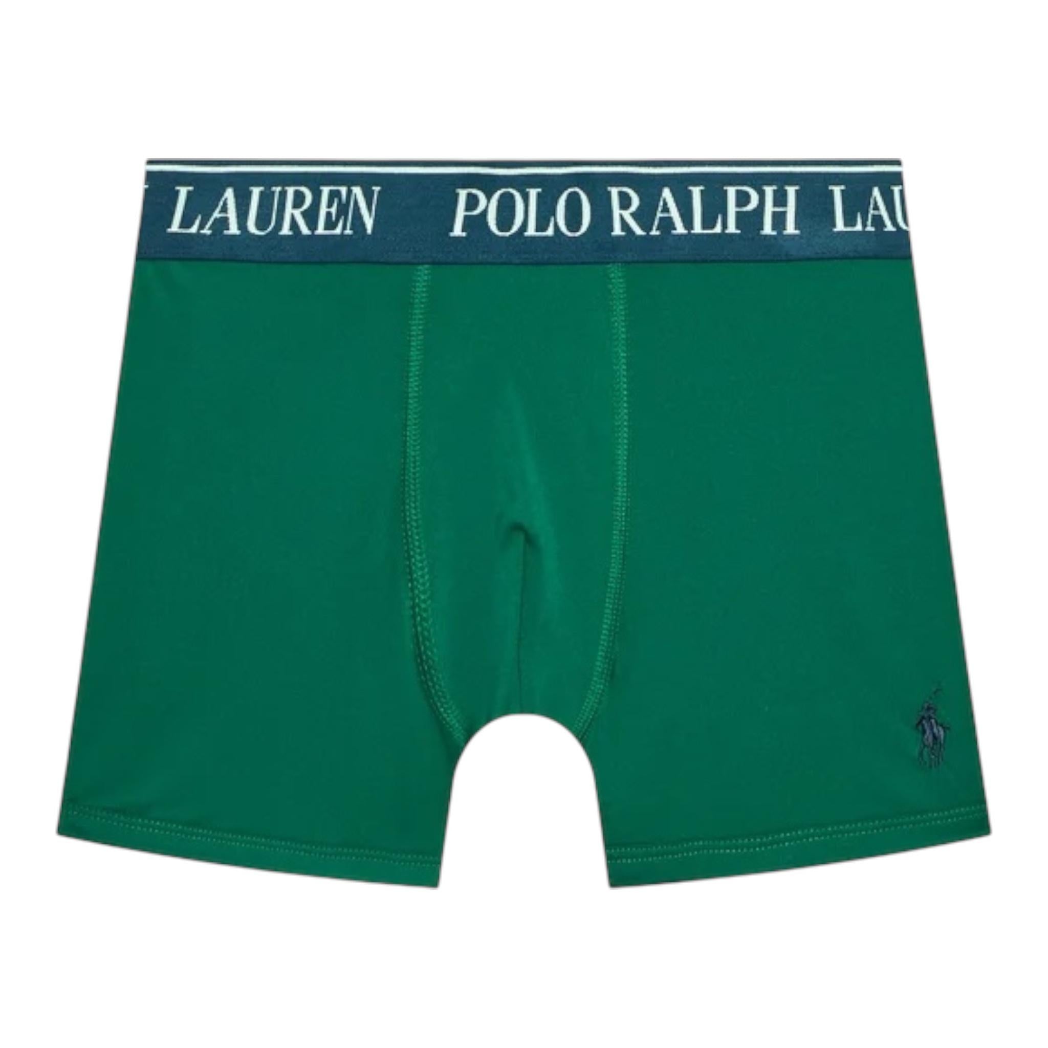 Ralph Lauren Boxer 3 Pezzi per Bambino 9P5012 VERDE RALPH LAUREN 