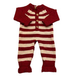 WEDOBLE tutina manica lunga fantasia a righe Rosso per Neonato I2410346 ROSSO WEDOBLE 