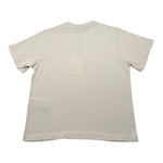 I'M Brian T-Shirt Girocollo Tinta Unita con Logo per Bambino TS3328J PANNA I'M BRIAN 