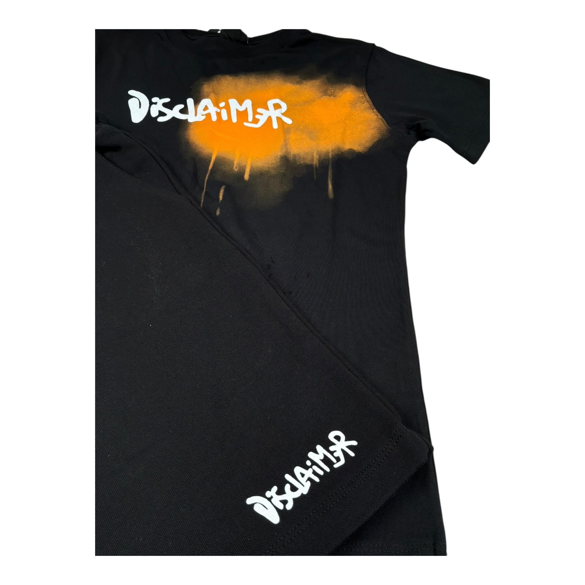 Disclaimer Completo 2 Pezzi T-Shirt-Bermuda Tinta Unita per Bambino 25EDK58478 NERO DISCLAIMER 