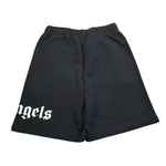 Palm Angels Bermuda Tinta Unita con Elastico In Vita per Bambino PBCI002C99 NERO PALM ANGELS 
