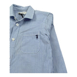 Trussardi Camicia Manica Lunga Fantasia A Righe per Bambino TBP26064CA BLU TRUSSARDI 