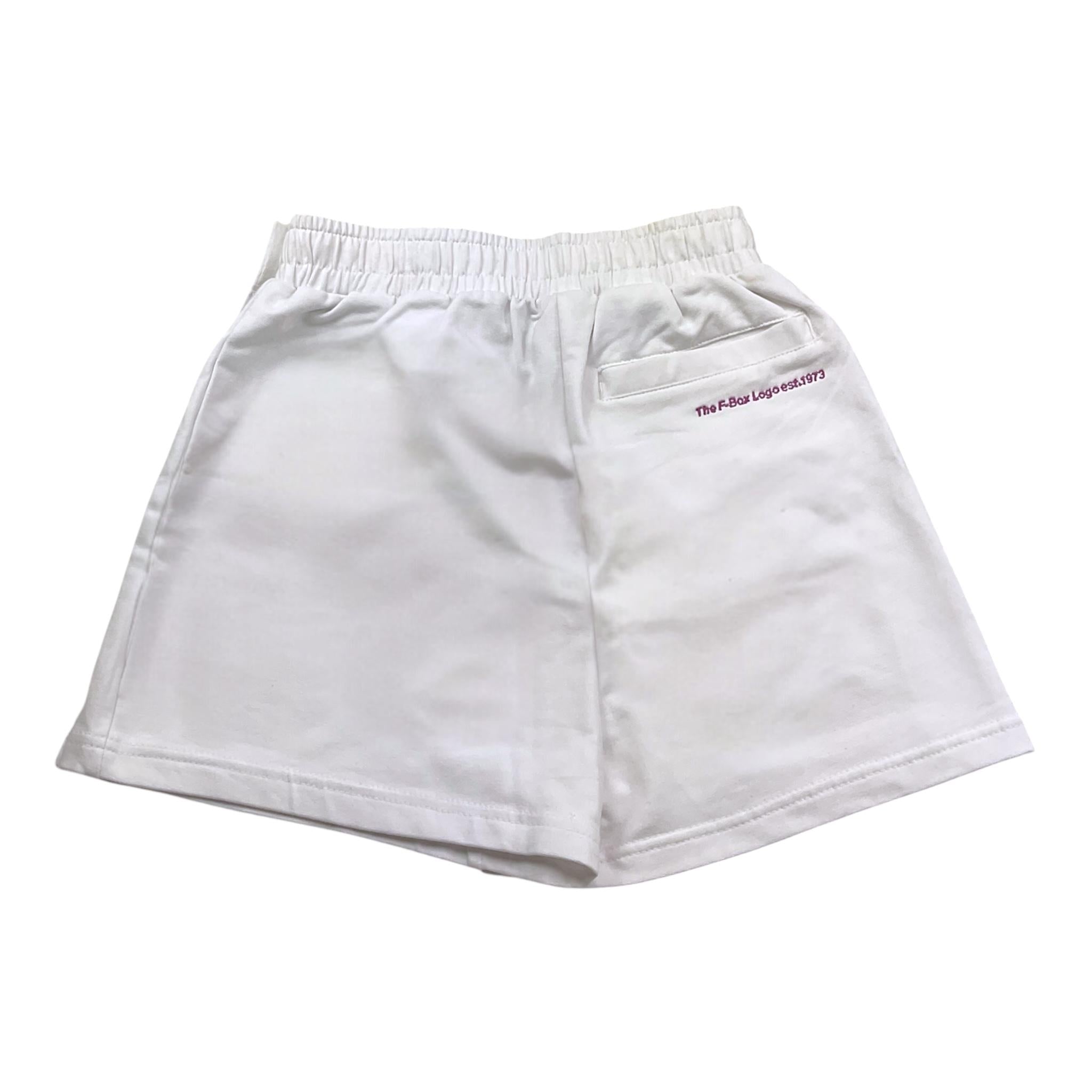 Fila Short Tinta Unita con Elastico In Vita per Bambina FAT0214 BIANCO FILA 