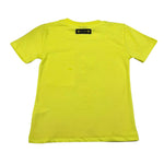4Giveness T-Shirt Tinta Unita Girocollo per Bambina FGC4077 GIALLO 4GIVENESS 