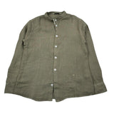 Manuel Ritz Camicia Manica Lunga tinta unita Verde per Bambino MR2576 VERDE MANUEL RITZ 