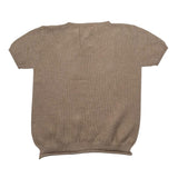 Wedoble T-Shirt Girocollo Tinta Unita per Neonato V2504302D BEIGE WEDOBLE 