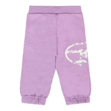 Diesel Pantalone Tuta Tinta Unita con Logo per Neonata K00627 LILLA DIESEL 