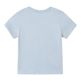Mayoral T-Shirt Girocollo Tinta Unita con Stampa per Neonato 1053 AZZURRO MAYORAL 