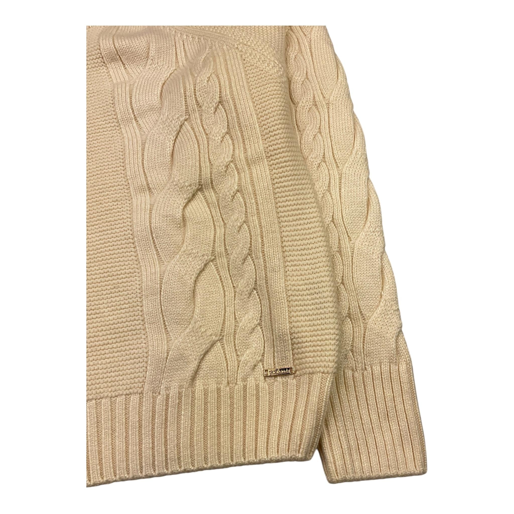 SARABANDA maglia girocollo tinta unita Avorio per Bambina 07732 AVORIO SARABANDA 