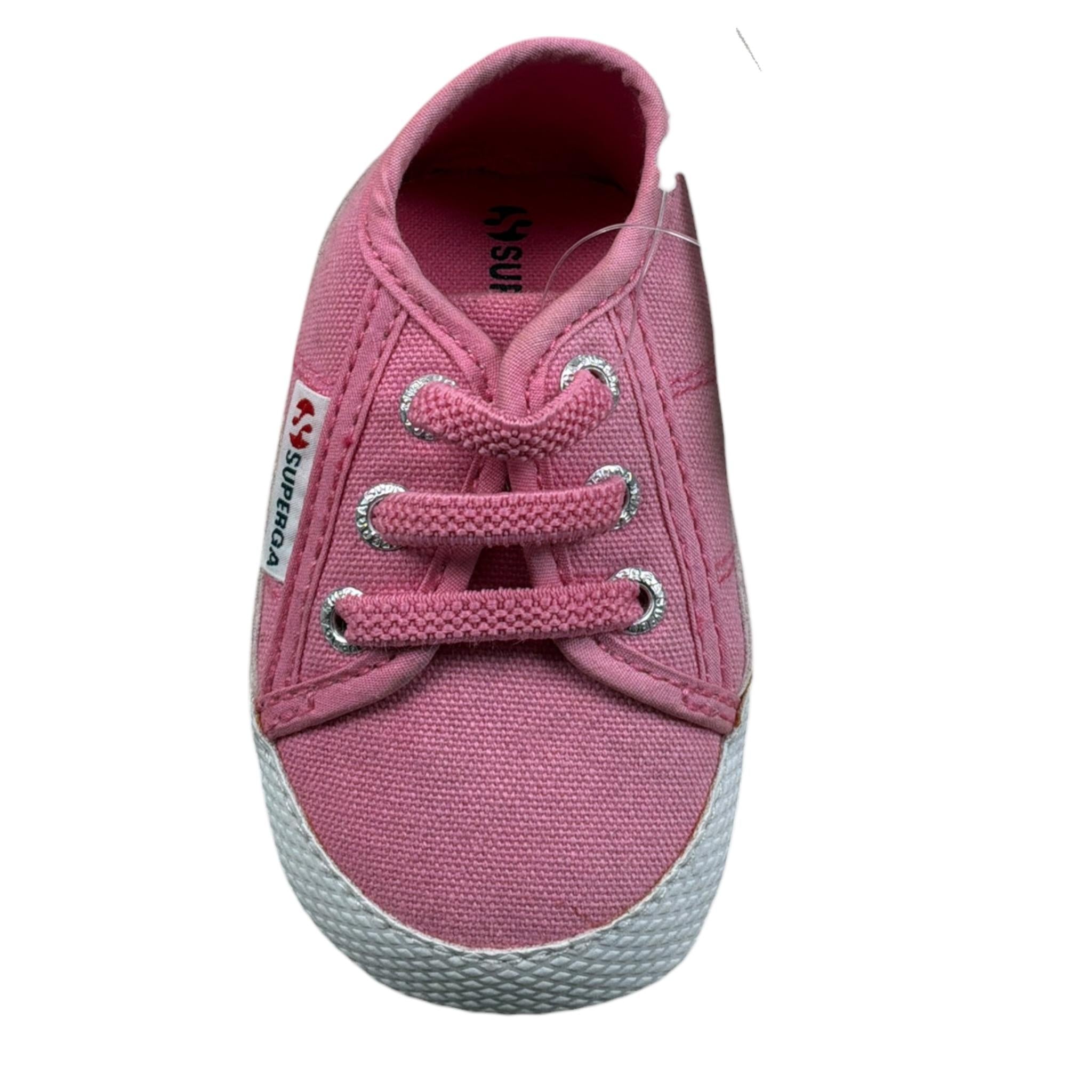 Superga Sneakers tinta unita con Lacci Rosa per Neonata S1116JW ROSA SUPERGA 