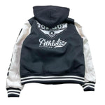 TOP GUN giubbino modello college bicolore con cappuccio Bianco/nero per Bambino 02G0585 BIANCO/NERO TOP GUN 