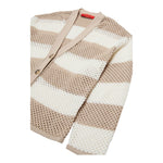 Max&Co. Pantalone Bicolore Traforato per Bambina MX0182 BIANCO/BEIGE MAX&Co. 