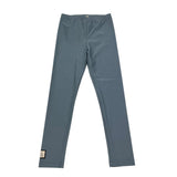 Dou Dou Leggins Tinta Unita con Logo per Bambina DW6A20 CELESTE DOU DOU 