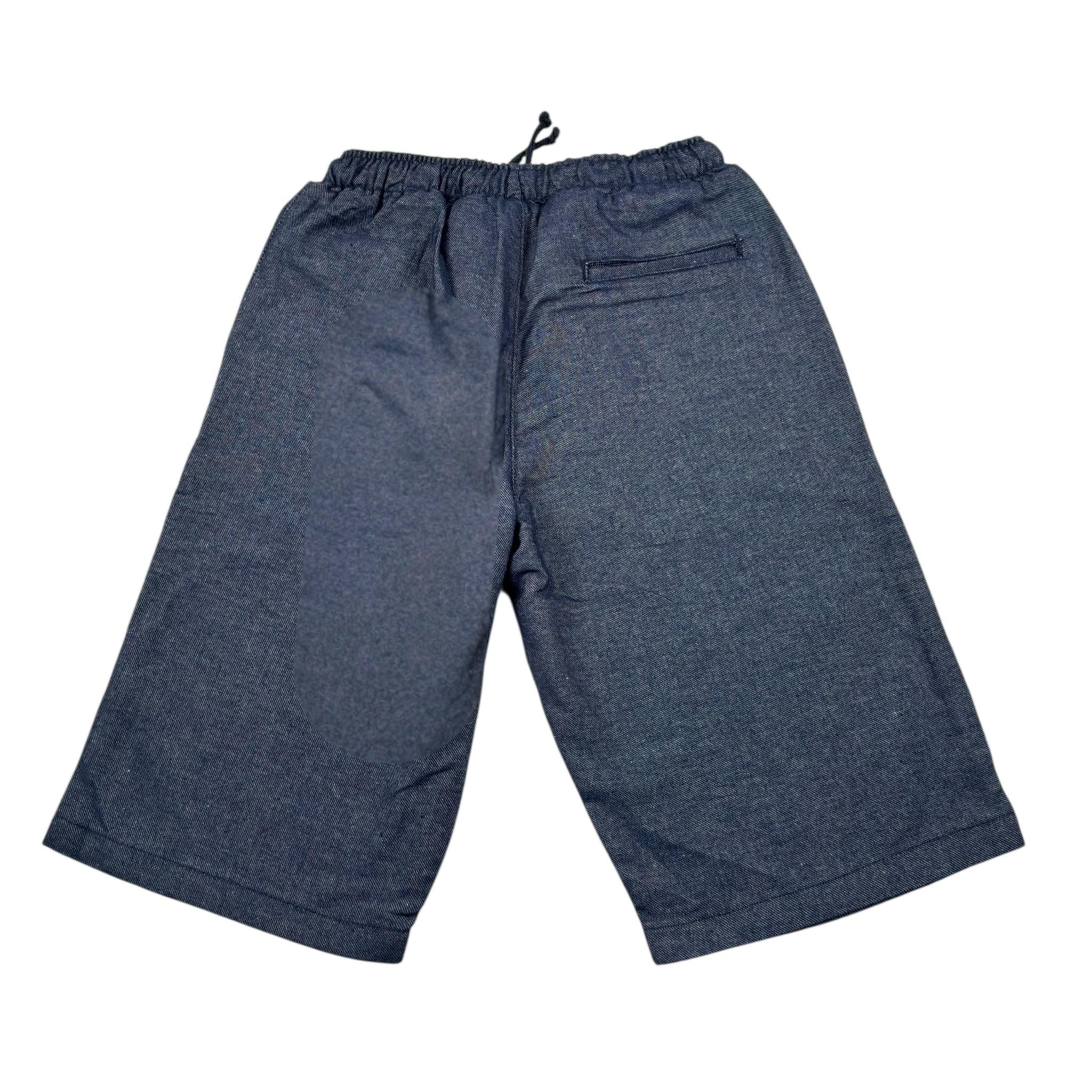 Siviglia Bermuda Tinta Unita con Elastico In Vita per Bambino SVJSO17244 BLU SIVIGLIA 