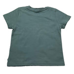 K-Way T-Shirt Girocollo Tinta Unita con Logo per Neonato K5136XW VERDE K-WAY 