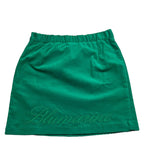 MISS BLUMARINE gonna tinta unita Verde per Bambina IF3166 VERDE MISS BLUMARINE 