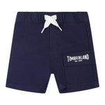 Timberland Bermuda Tinta Unita con Elastico In Vita per Neonato T60495X BLU TIMBERLAND 