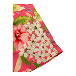 Twinset Pantalone Tinta Unita con Fantasia Fiori per Bambina 231GJ2144 FUXIA TWINSET 