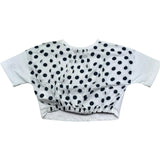 Monnalisa T-Shirt Girocollo Tinta Unita con Stampa per Bambina 197610S3 BIANCO MONNALISA 