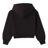 SARABANDA felpe chiusa con cappuccio tinta unita Nero per Bambina 0A663 NERO SARABANDA 