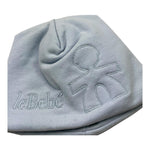 LE BEBE' cappello tinta unita con stampa Azzurro per Neonato LBB3868 AZZURRO LE BEBE' 