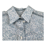 Xacus Camicia Manica Lunga Tinta Unita per Bambina 85570 BIANCO/AZZURRO XACUS 