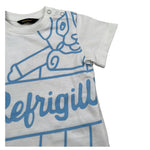 Refrigiwear T-Shirt Girocollo Tinta Unita per Neonato 216TRMNS25 BIANCO REFRIGIWEAR 