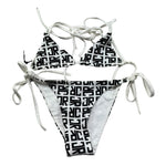 John Richmond Costume 2 Pezzi Triangolo-Mutandina per Bambina RGP26029CO BIANCO JOHN RICHMOND 