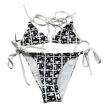 John Richmond Costume 2 Pezzi Triangolo-Mutandina per Bambina RGP26029CO BIANCO JOHN RICHMOND 